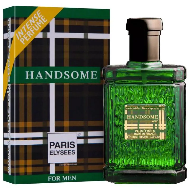Handsome Green Paris Elysees Eau de Toilette 100ml - Perfume Masculino