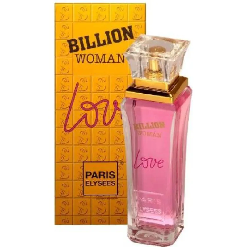 BILLION WOMAN LOVE PARIS ELYSEES PERF. FEMININO 100ML