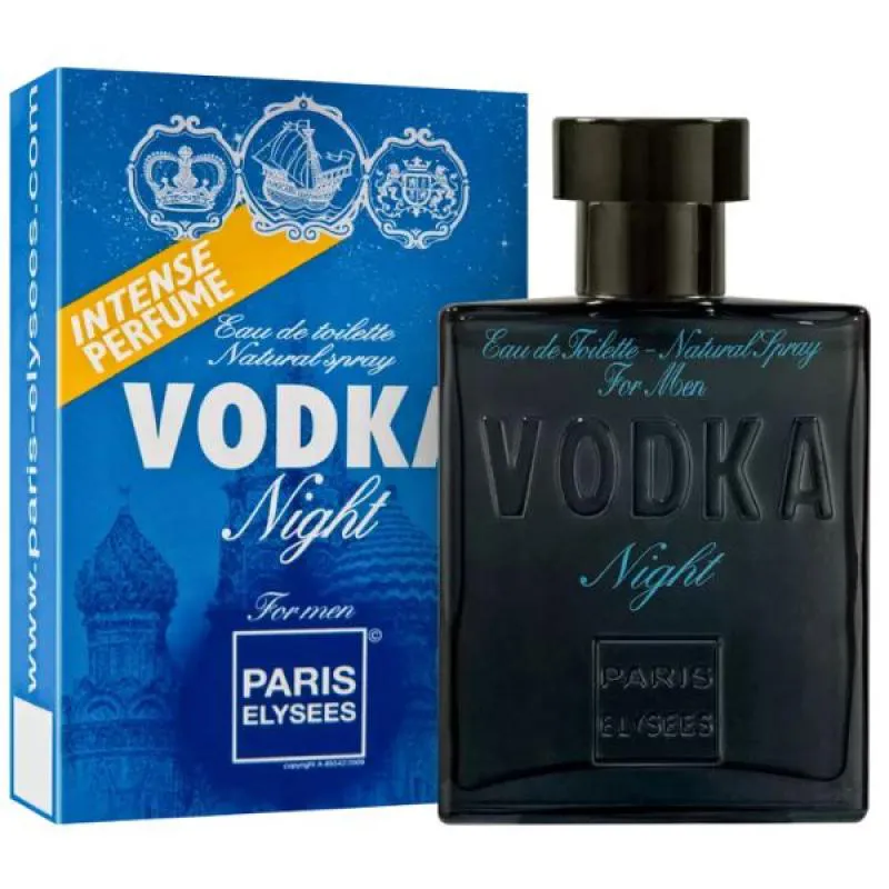 VODKA NIGHT PARIS ELYSEES PERFUME MASCULINO 100ML