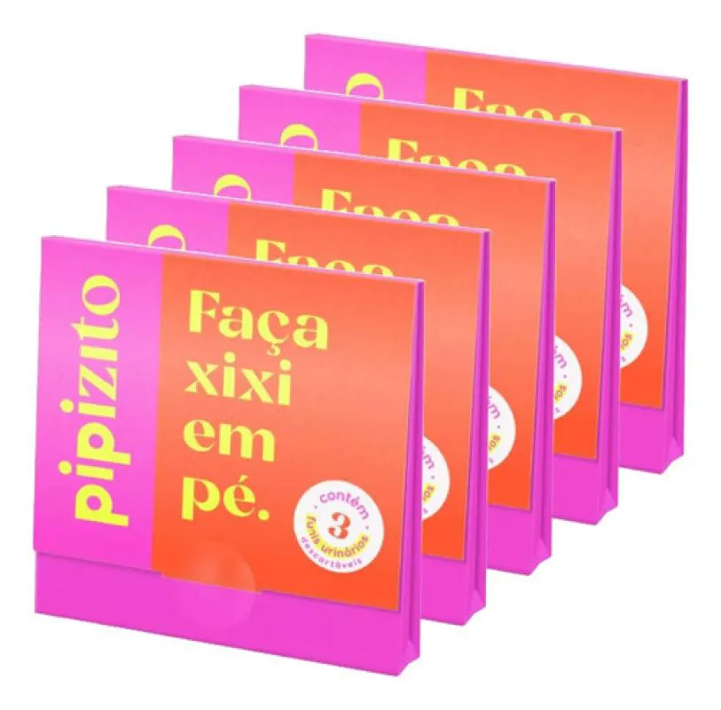 PIPIZITO FUNIL URINáRIO DESCARTáVEL FAçA XIXI EM Pé 15 UNIDADES