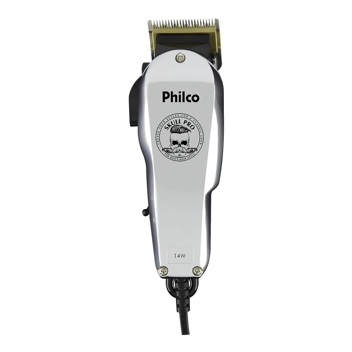 CORTADOR DE CABELO PHILCO SKULL PCR05S 14W 220 Volts