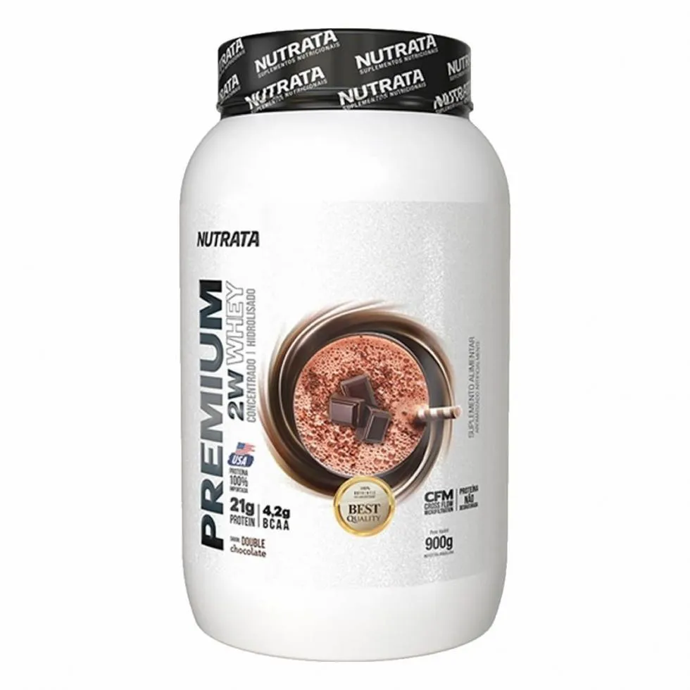 PREMIUM WHEY (900G) - SABOR: CHOCOLATE