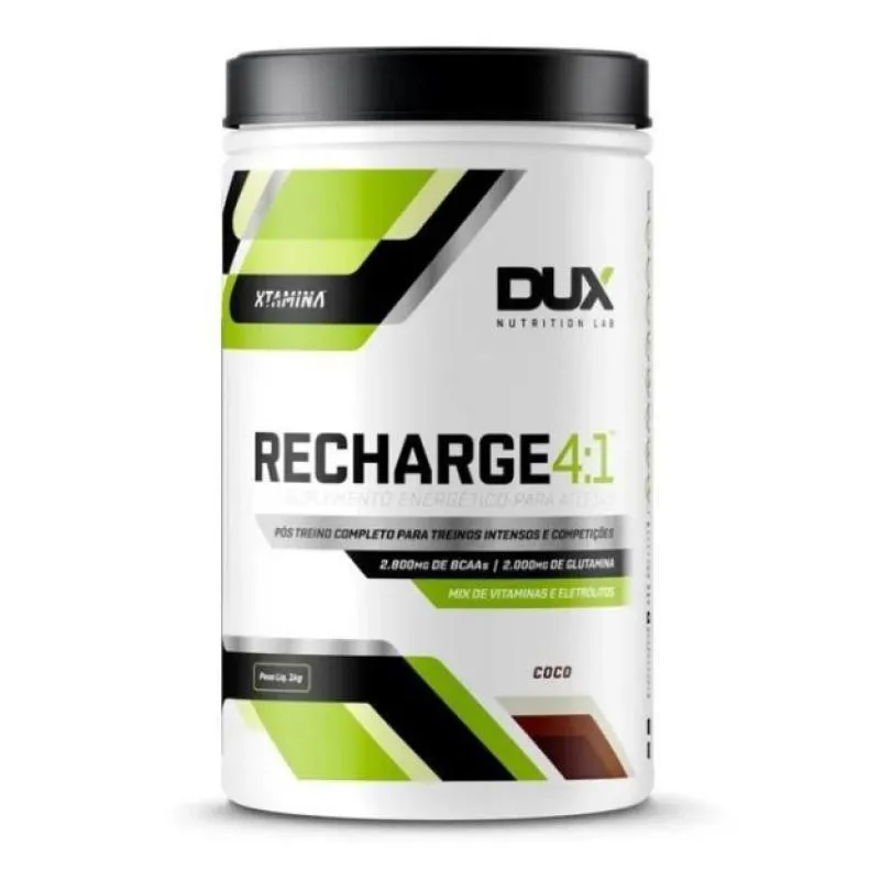 Pós-Treino Dux Nutrition Recharge 4:1 Coco 1kg