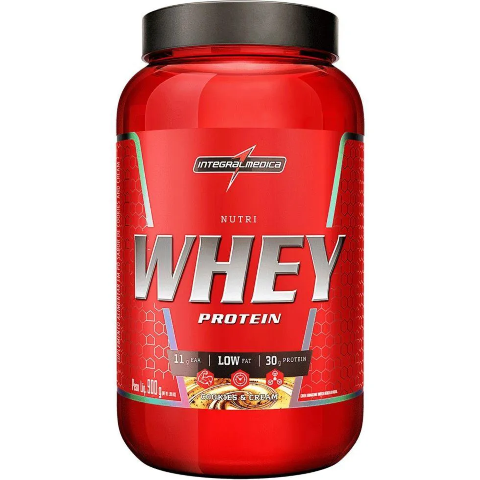 NUTRI WHEY PROTEIN POTE (907G) - SABOR: COOKIES E CREAM (900G)