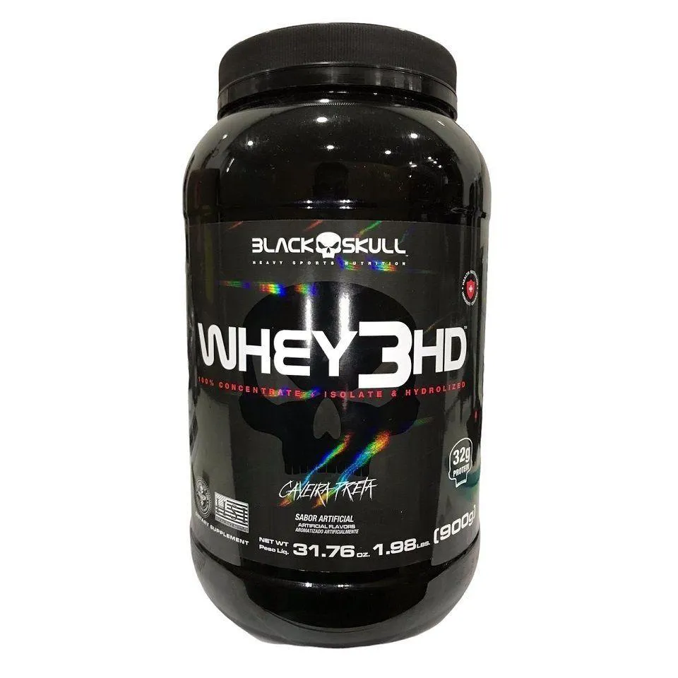 WHEY 3HD (900G) - NOVA FóRMULA - SABOR: BAUNILHA