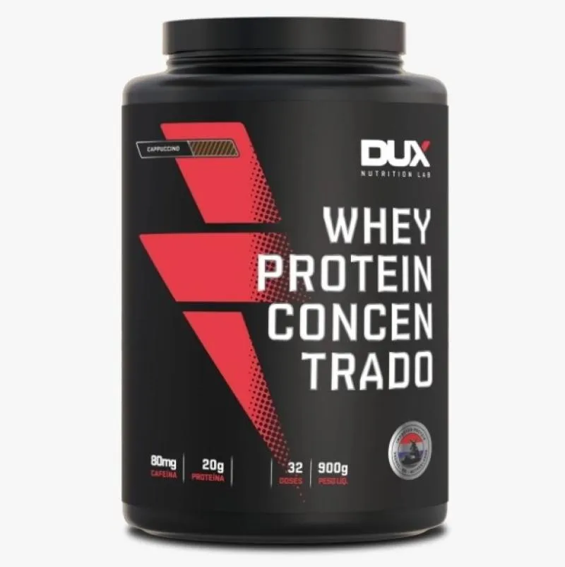 Whey Protein Dux Nutrition Concentrado Cappuccino 900g