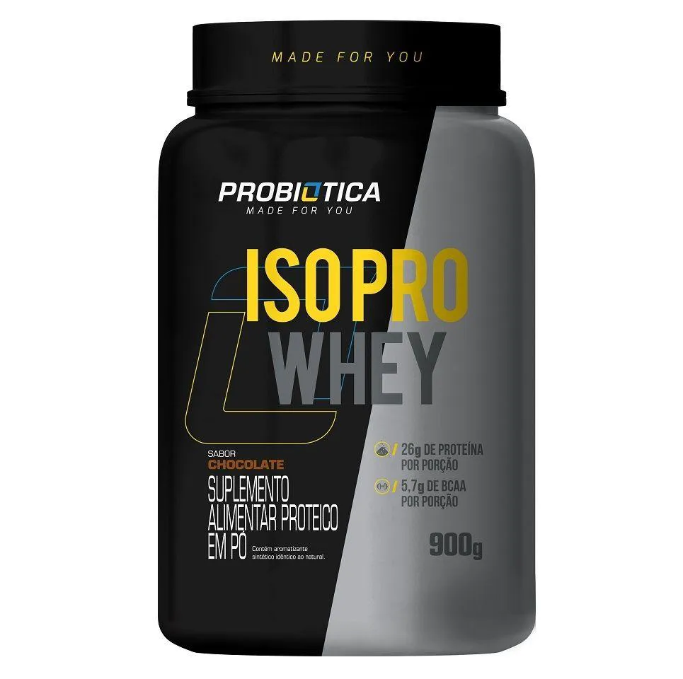 ISO PRO WHEY (900G) - SABOR: CHOCOLATE