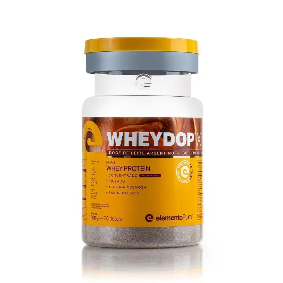 Whey Protein Elemento Puro Wheydop-x Doce de Leite Argentino 900g