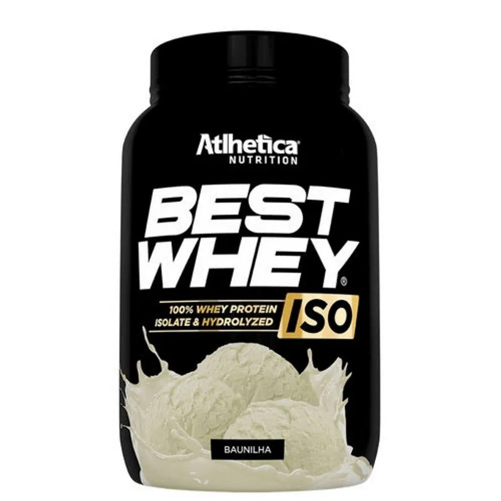BEST WHEY ISO (900G) - SABOR: BAUNILHA