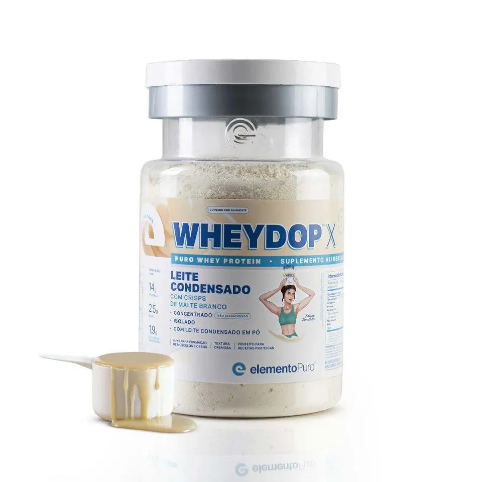 WHEYDOP-X (900G) - SABOR: LEITE CONDENSADO