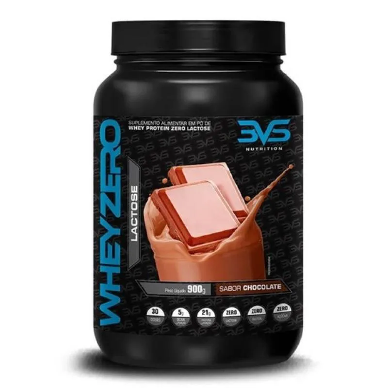 WHEY ZERO LACTOSE (900G) - SABOR: CHOCOLATE