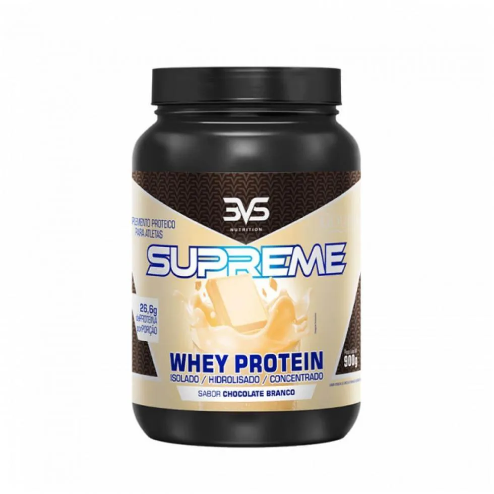 WHEY SUPREME (900G) - SABOR: CHOCOLATE BRANCO