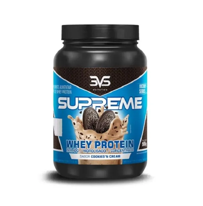 WHEY SUPREME (900G) - SABOR: COOKIES AND CREAM