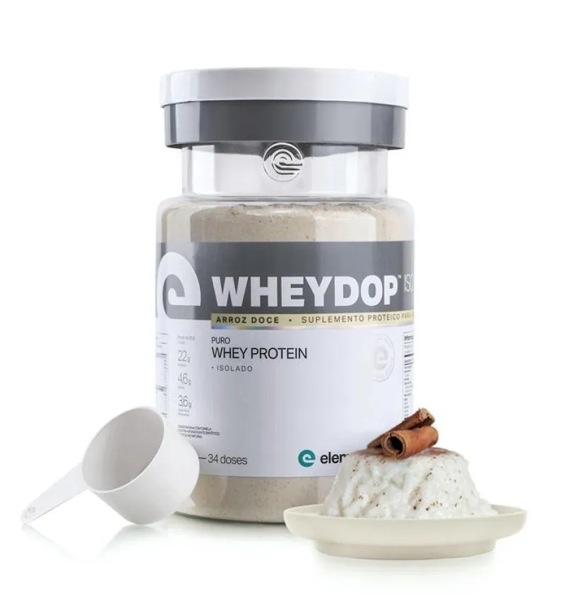 WHEYDOP ISO (900G) - SABOR: ARROZ DOCE
