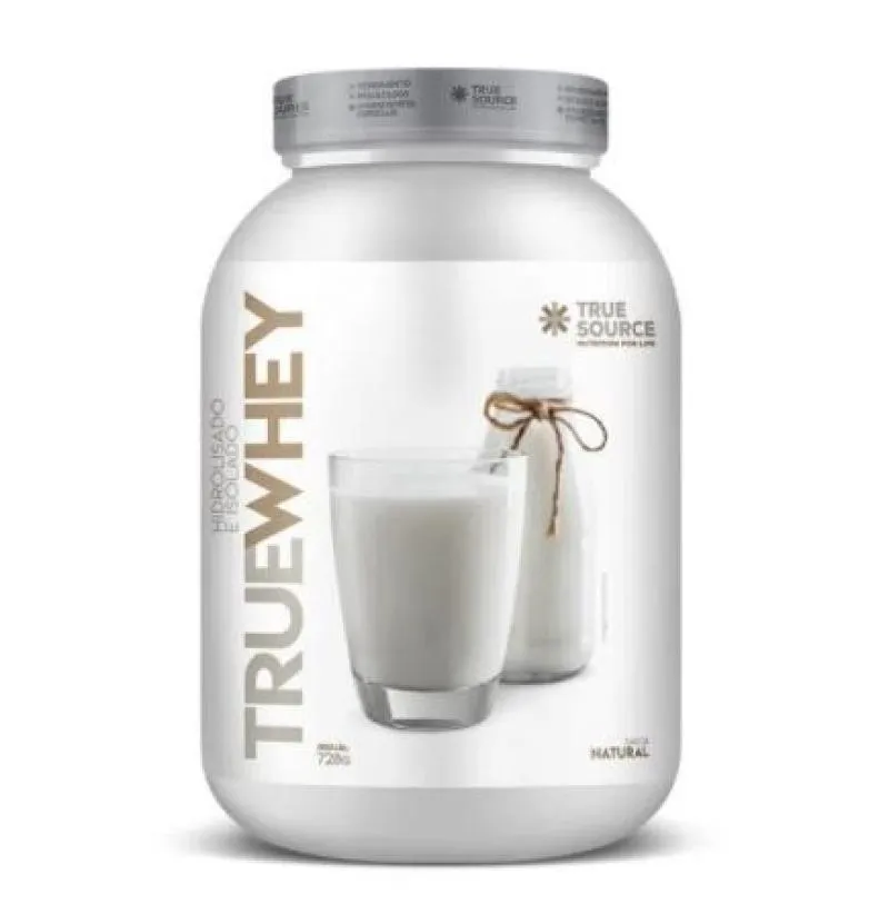 TRUE WHEY (728G) - HIDROLISADO E ISOLADO - SABOR: NEUTRO