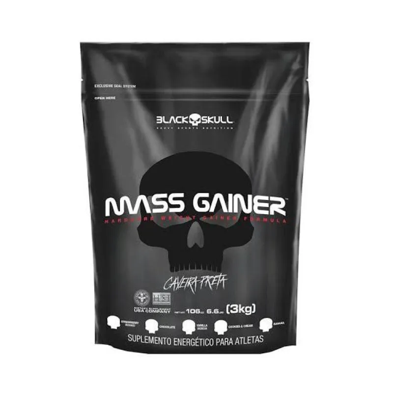 Hipercalórico Black Skull Mass Gainer Cookies & Cream 3kg