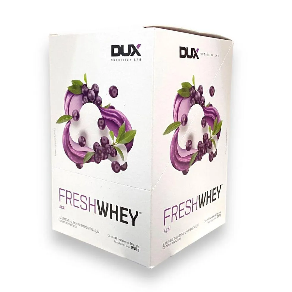 FRESH WHEY DISPLAY 290G (10 SACHêS DE 29G) - SABOR: AçAí