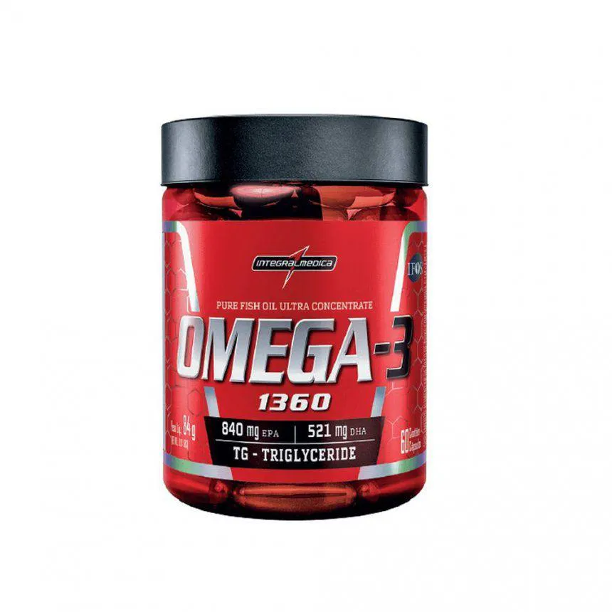 ÔMEGA 3 CONCENTRADO 1.360MG COM VITAMINA E (60 CAPS) - PADRãO: ÚNICO