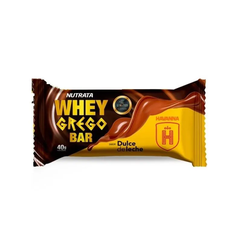 WHEY GREGO BAR (40G) - SABOR: DOCE DE LEITE HAVANNA