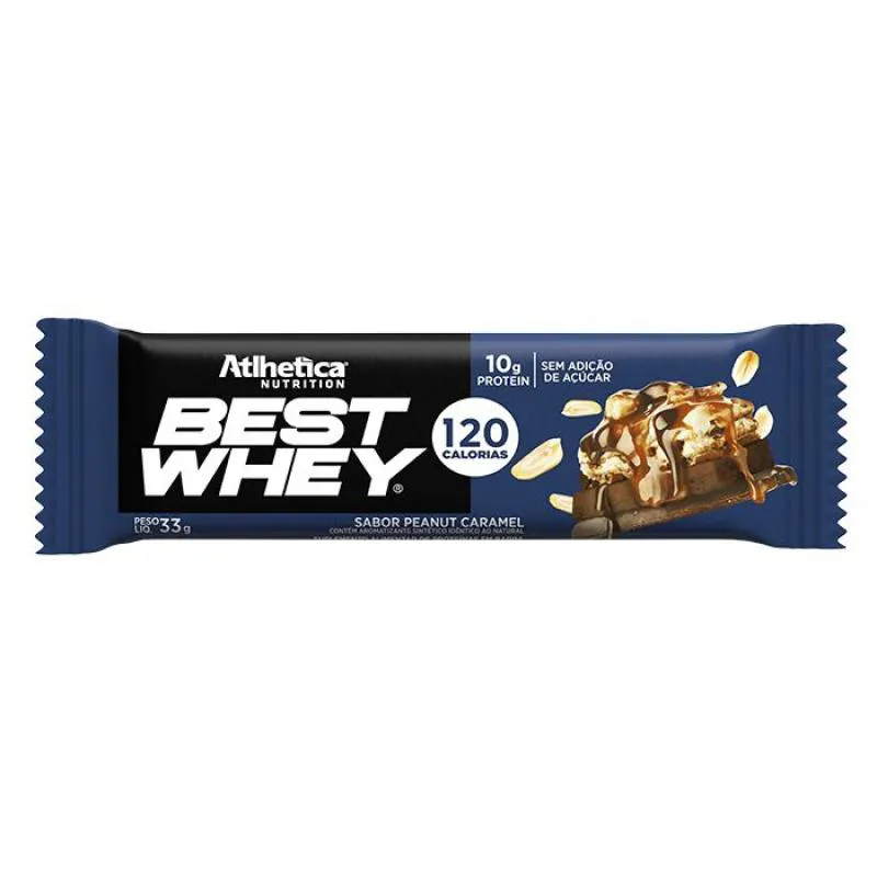 BEST WHEY BAR (30G) - SABOR: PEANUT CARAMEL