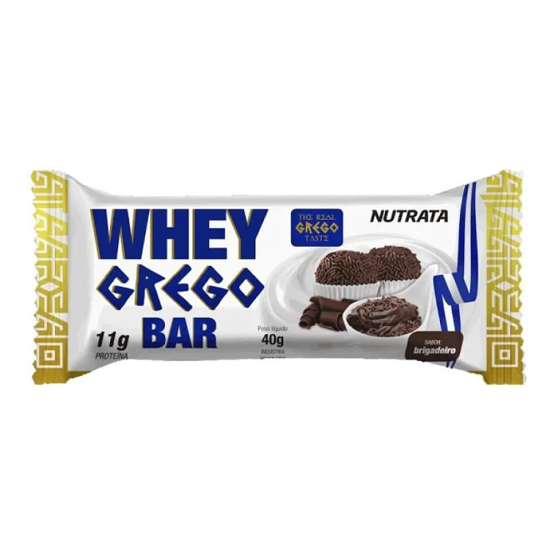 WHEY GREGO BAR (40G) - SABOR: BRIGADEIRO