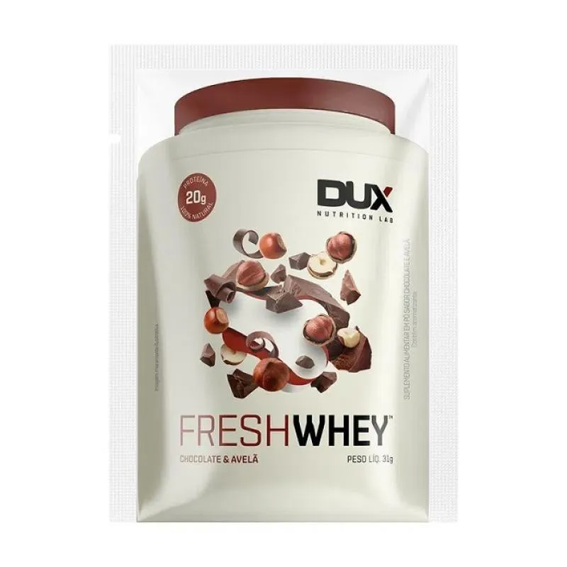 Whey Protein Dux Nutrition Fresh Whey Chocolate & Avelã Sachê 31g
