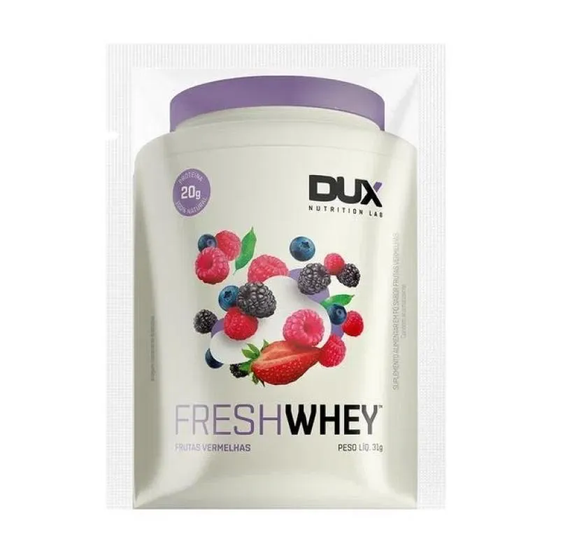 Whey Protein Dux Nutrition Fresh Whey Chocolate & Pasta de Amendoim Sachê 31g