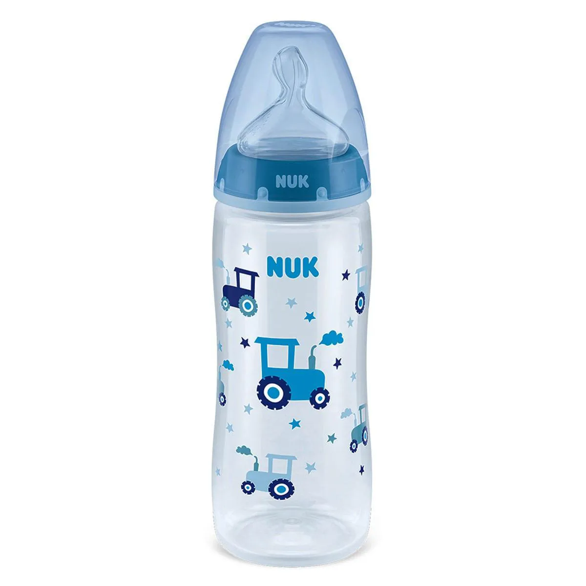 MAMADEIRA FIRST CHOICE CONTROLE TEMPERATURA 360ML AZUL - NUK