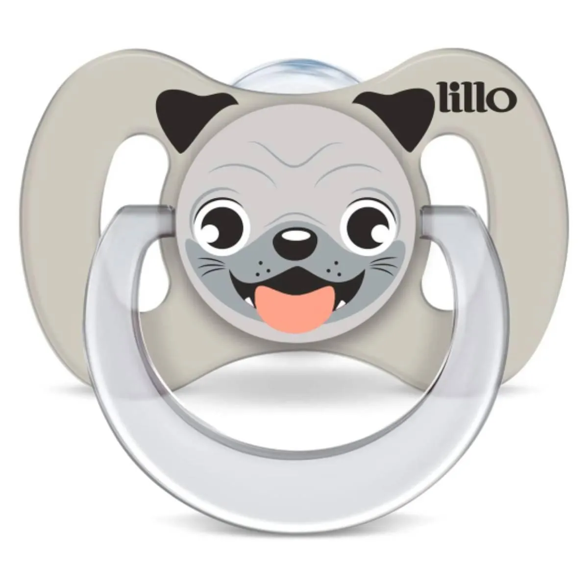 CHUPETA BICO DE SILICONE FUNNY ANIMAIS 0M+  NEUTRA - LILLO