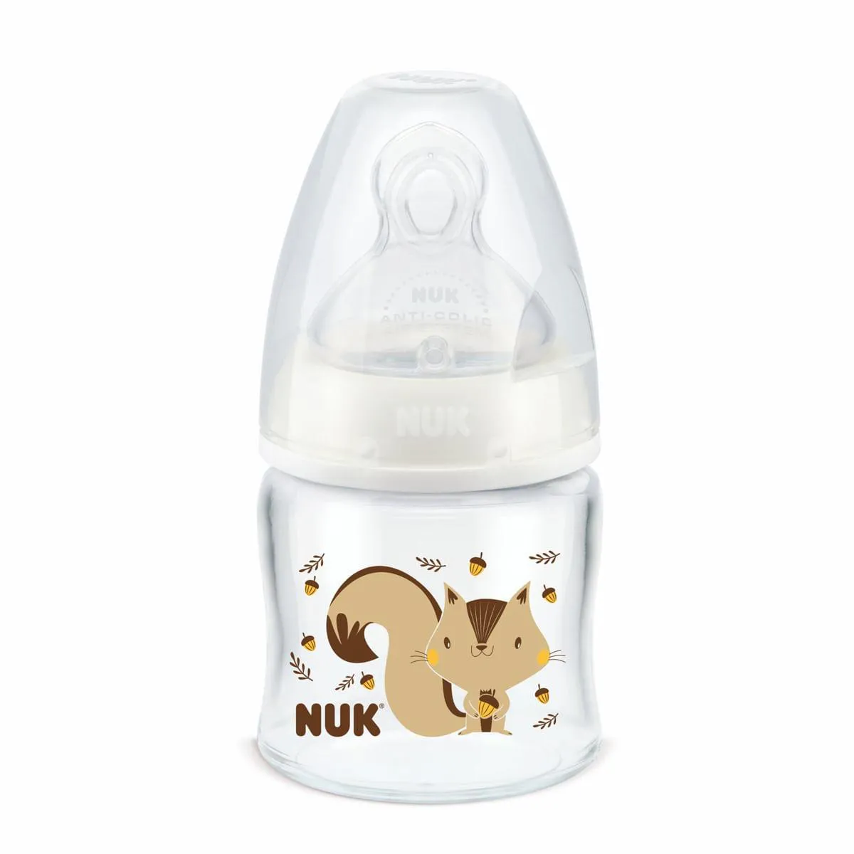 MAMADEIRA RECéM NASCIDOS FIRST CHOICE ESQUILO 90ML - NUK