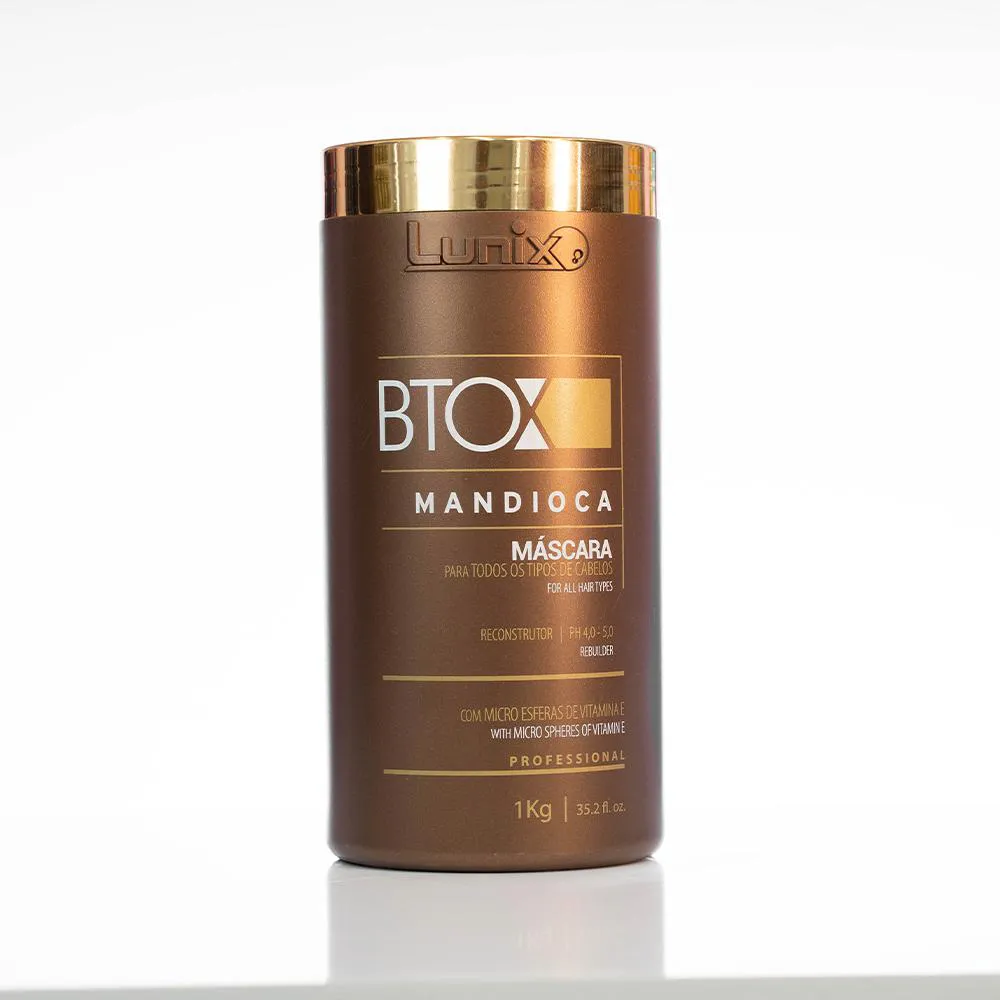 BOTOX PROFISSIONAL MANDIOCA COM BANHO DE VERNIZ 1 KG