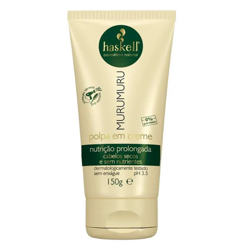LEAVE IN POLPA EM CREME MURUMURU NUTRIçãO PROLONGADA 150G