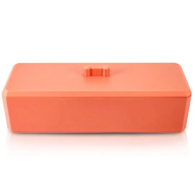 ORGANIZADOR MULTIUSO DE MAQUIAGEM, GAVETA E BANHEIRO COM TAMPA JACKI DESIGN Laranja