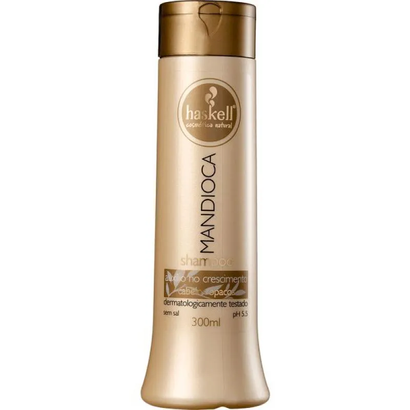 Shampoo Haskell Mandioca Crescimento 250ml