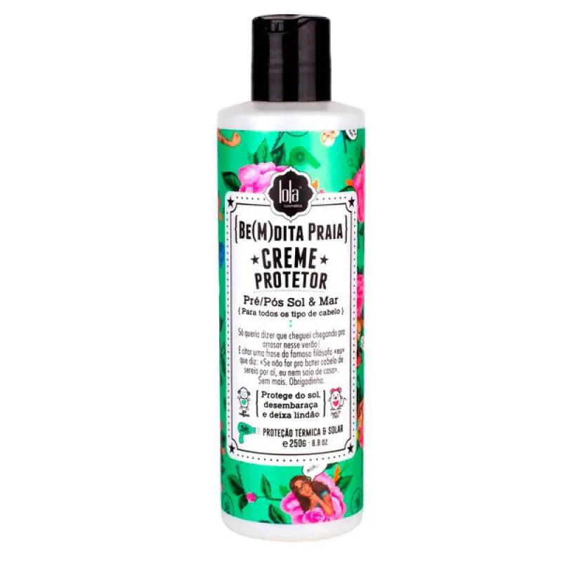 CREME DE PENTEAR BE(M)DITA PRAIA LOLA COSMETICS 250G