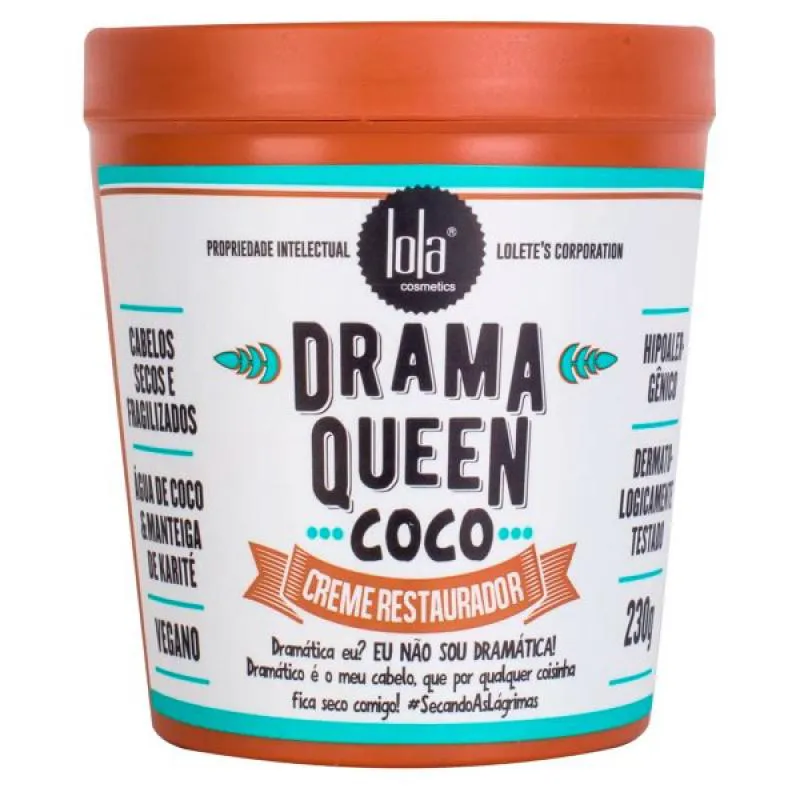 MáSCARA NUTRITIVA DRAMA QUEEN COCO LOLA COSMETICS 230G