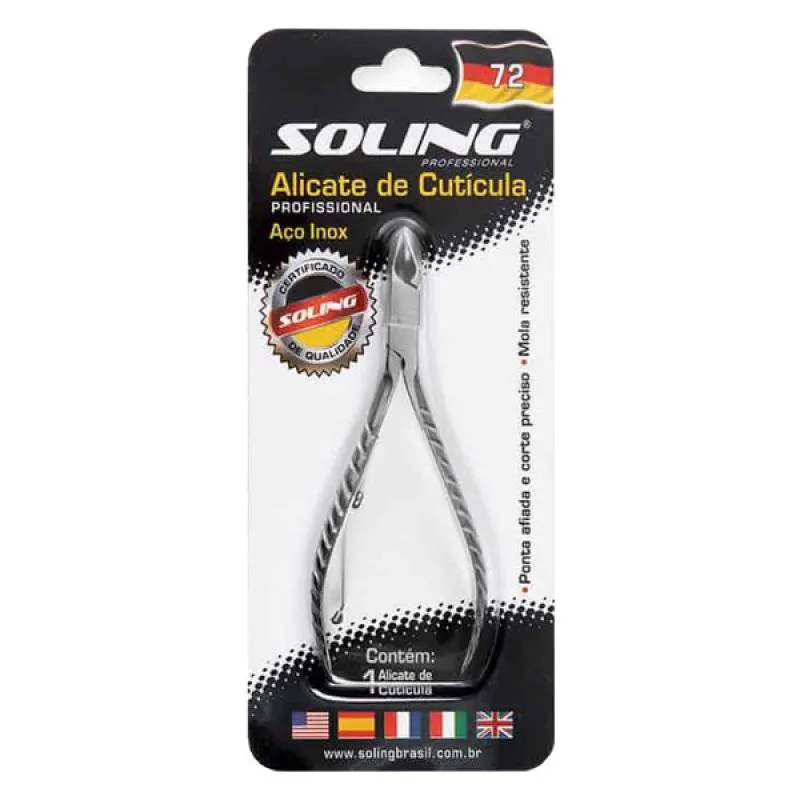 ALICATE PROFISSIONAL PARA CUTíCULA SOLING