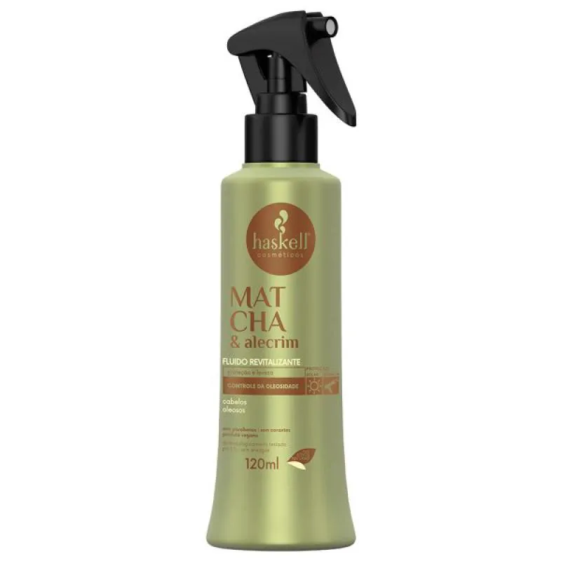 FLUIDO CAPILAR MATCHA E ALECRIM HASKELL 120ML