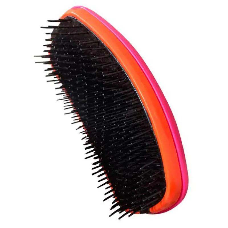 ESCOVA DESEMBARAçANTE SEM CABO VIBE COLLECTION MARCO BONI Laranja E Rosa