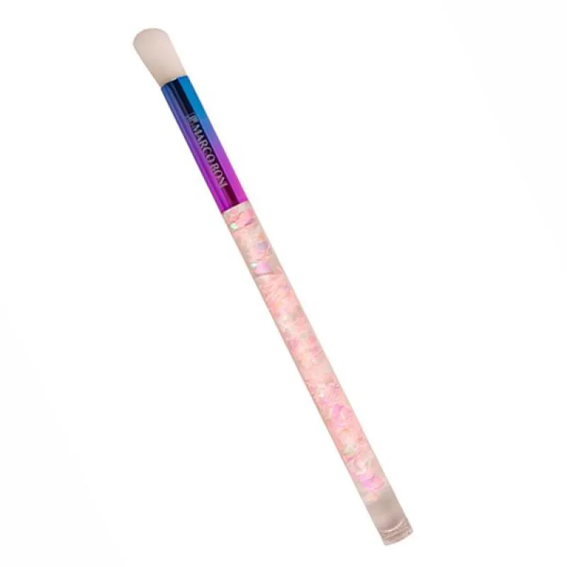 PINCEL DE MAQUIAGEM PARA ESFUMAR LINHA AQUA MARCO BONI Colorido