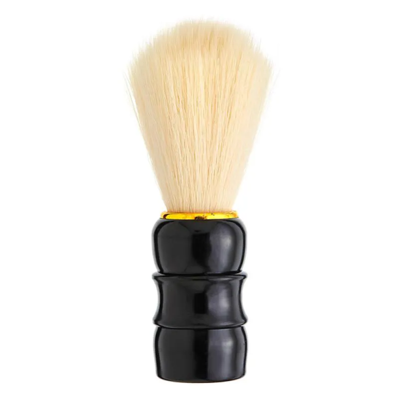 PINCEL DE BARBA BLACK CERDAS SINTéTICAS SUPER BARBA Preto