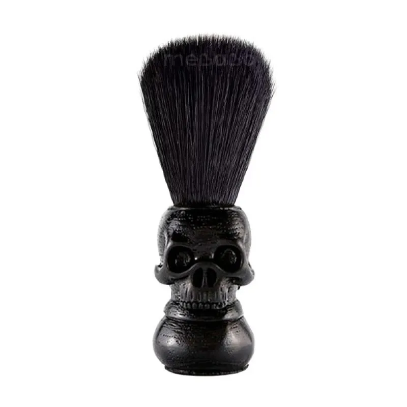 PINCEL DE BARBA UMI CAVEIRA CERDAS NATURAIS Preto
