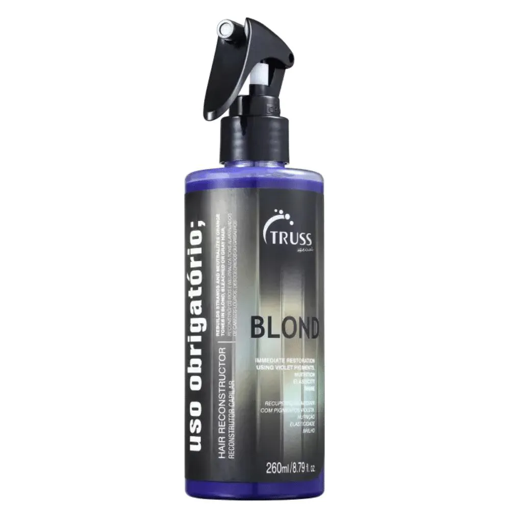 TRUSS USO OBRIGATóRIO BLOND RECONSTRUçãO CAPILAR 260ML