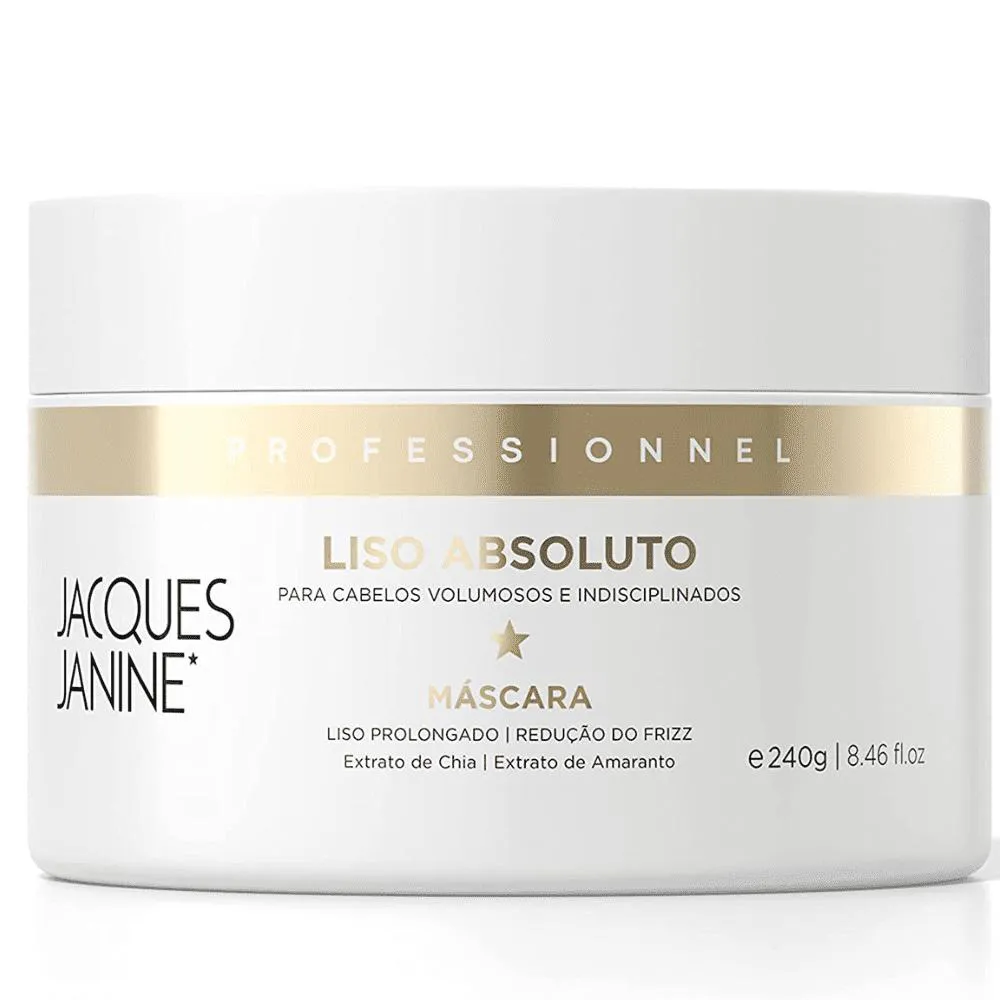 JACQUES JANINE MáSCARA LISO ABSOLUTO 240G
