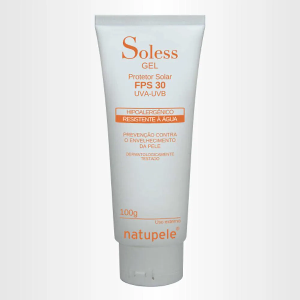 NATUPELE SOLESS GEL FPS30 100G