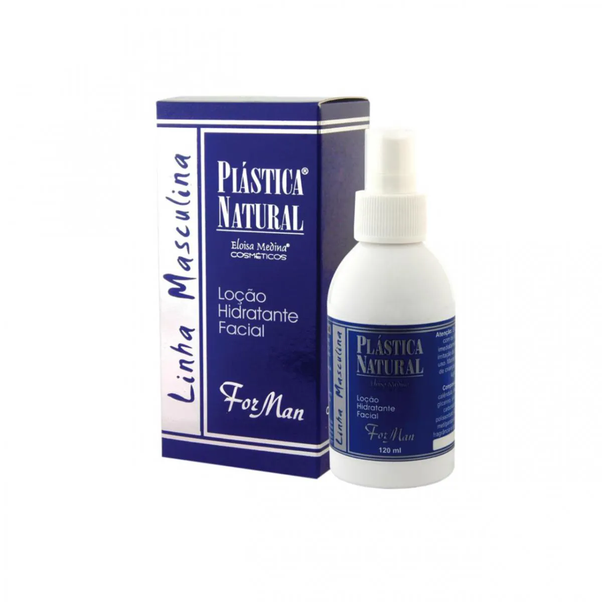 PLASTICA NATURAL ELOISA MEDINA - MASCULINA - 120 ML - 1 UNIDADE