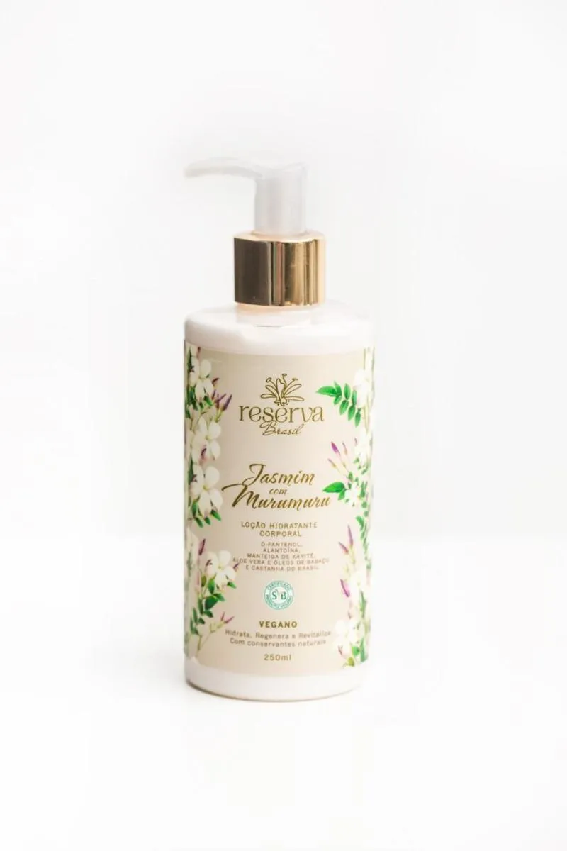 LOçãO HIDRATANTE VEGANA JASMIM COM MURUMURU 250ML