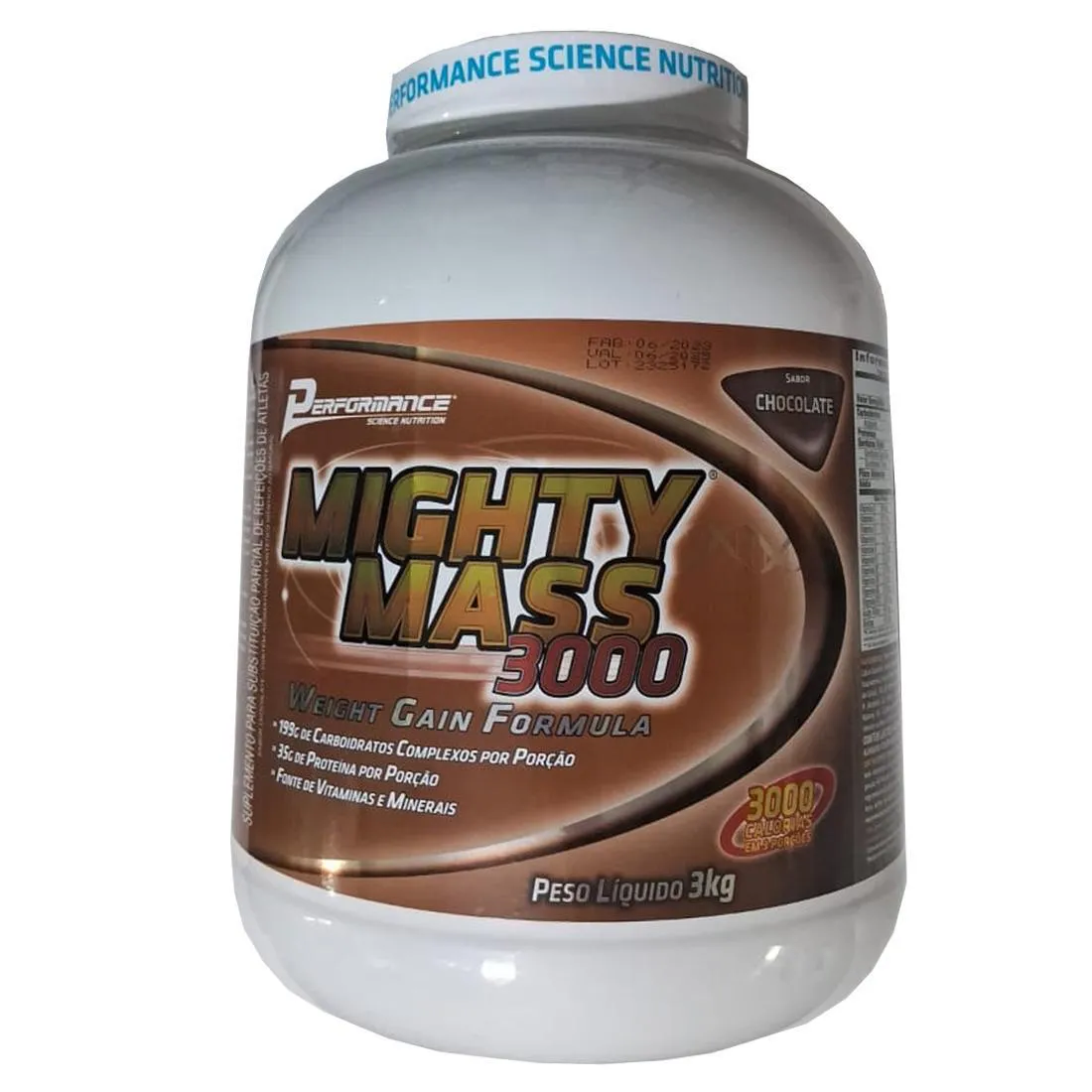 Hipercalórico Giants Nutrition Mega Mass Chocolate 3kg 
