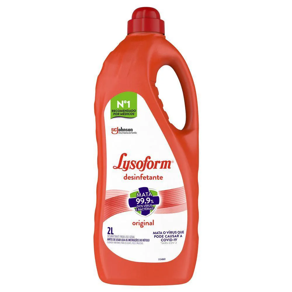 DESINFETANTE LYSOFORM USO GERAL ORIGINAL 2L