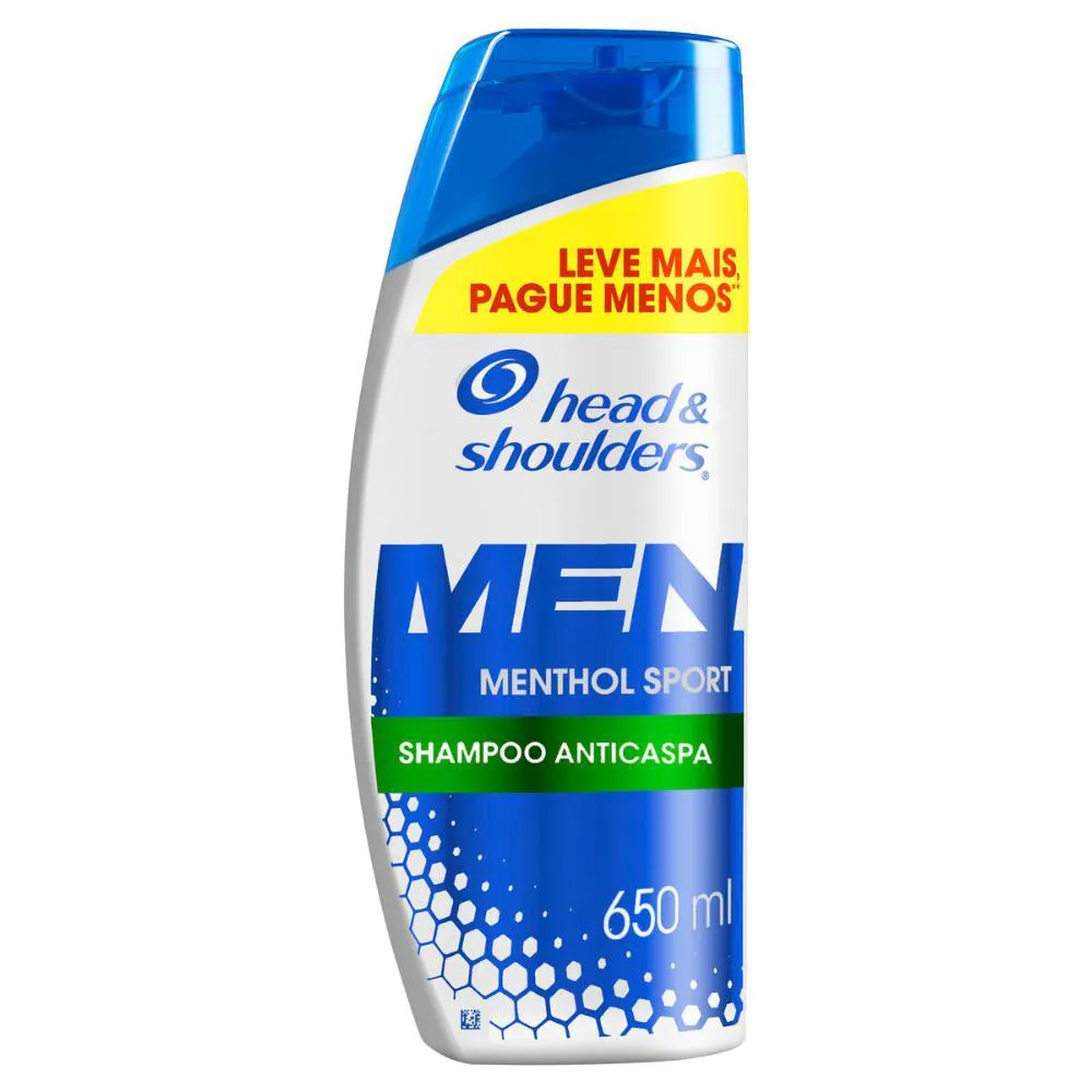 SHAMPOO HEAD & SHOULDERS ANTICASPA MENTHOL SPORT 650ML